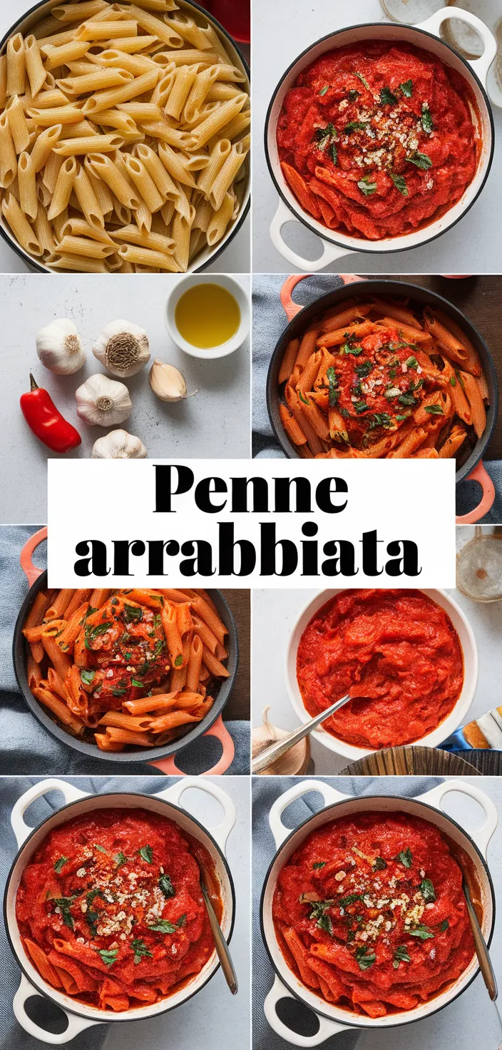 A photo of Penne Arrabbiata Recipe