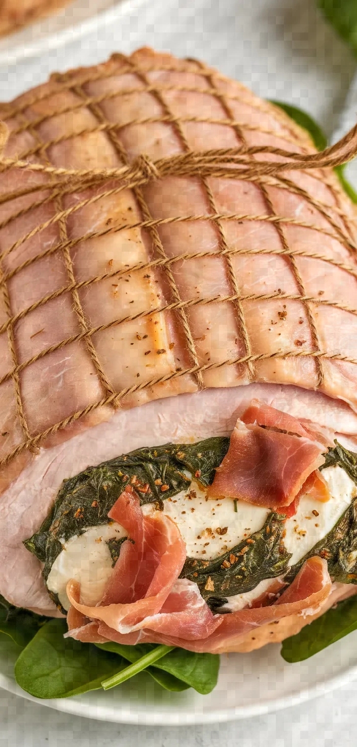 Spinach And Prosciutto Stuffed Turkey Breast Recipe