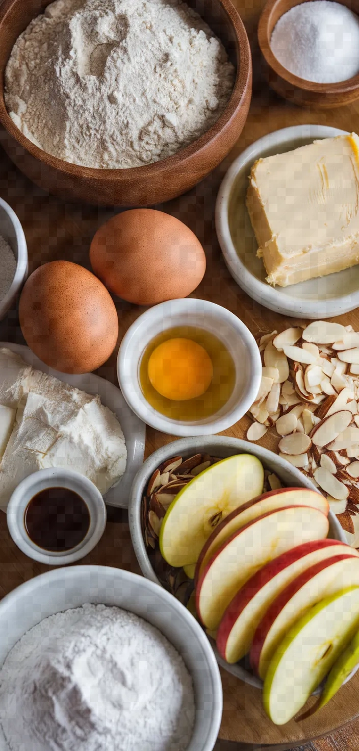 Ingredients photo for Apple_almond_cake Recipe