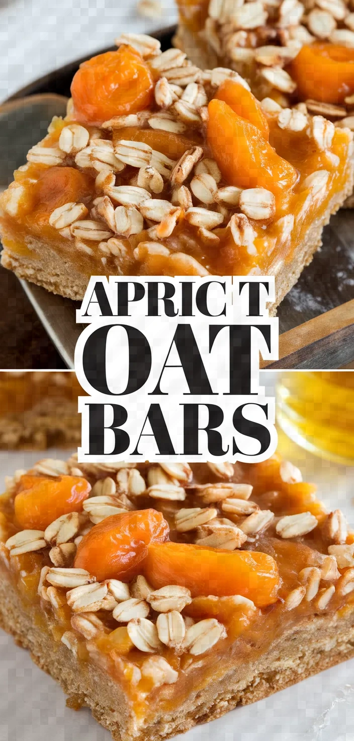 Apricot Oat Bars Recipe