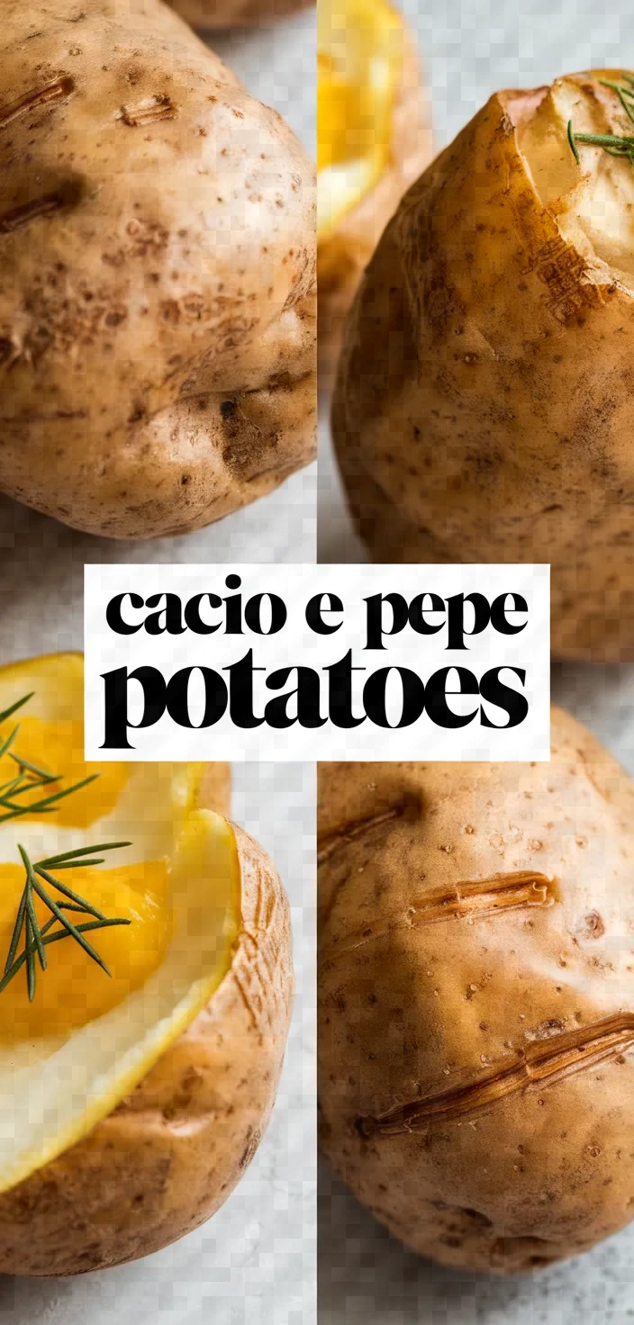 Cacio E Pepe Roasted Potatoes Recipe