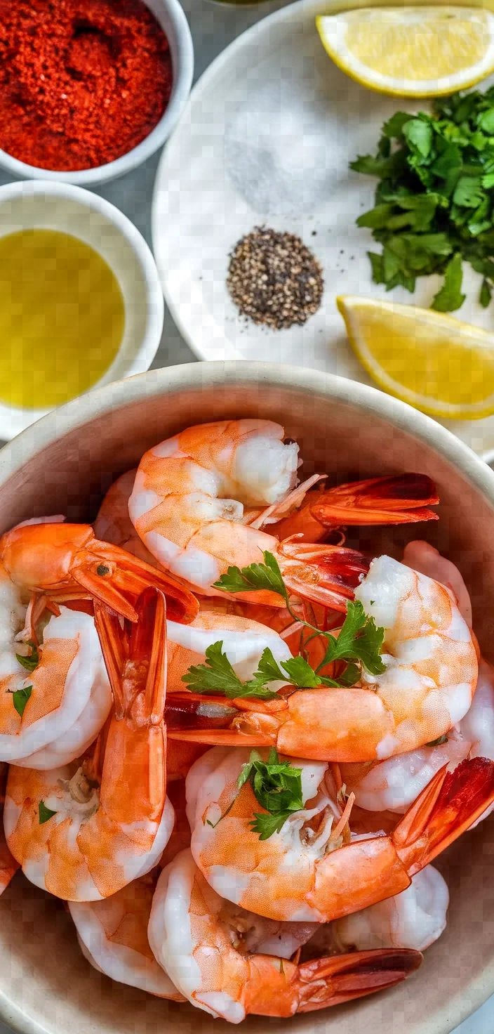 Ingredients photo for Calabrian Chili Grilled Shrimp Recipe