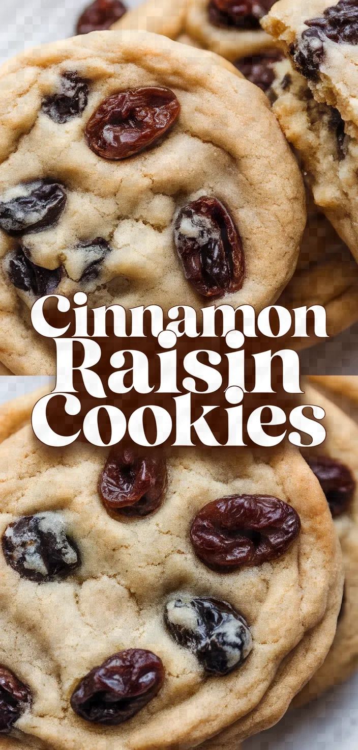 Cinnamon Raisin Cookies Recipe