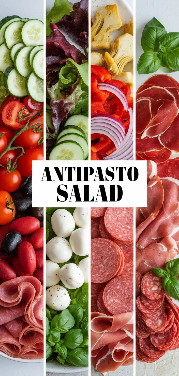 A photo of Antipasto Salad Recipe