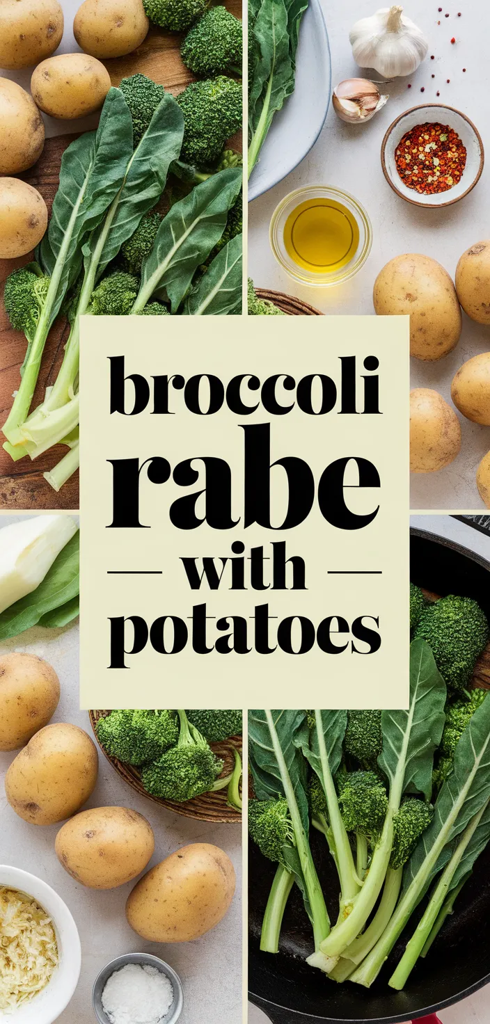 A photo of Broccoli Rabe With Potatoes Recipe