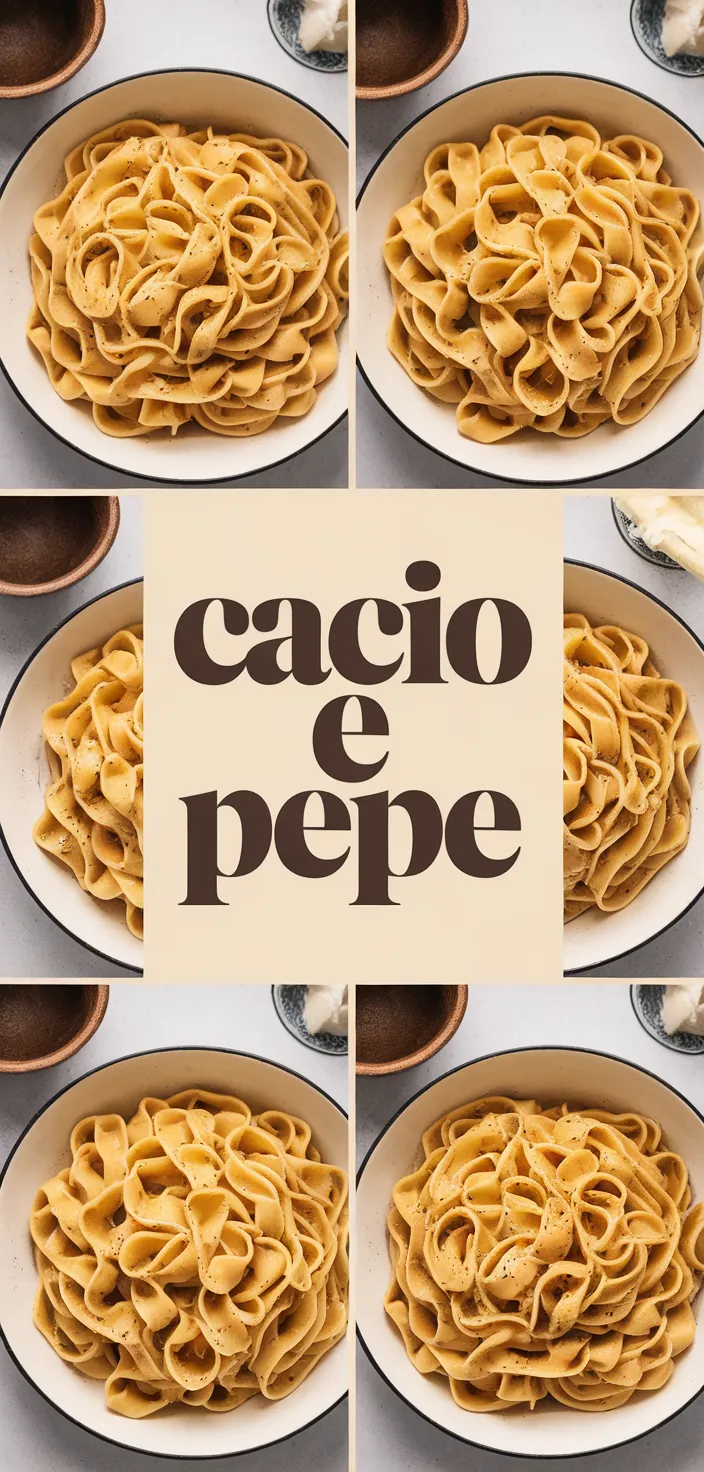 A photo of Cacio E Pepe Recipe