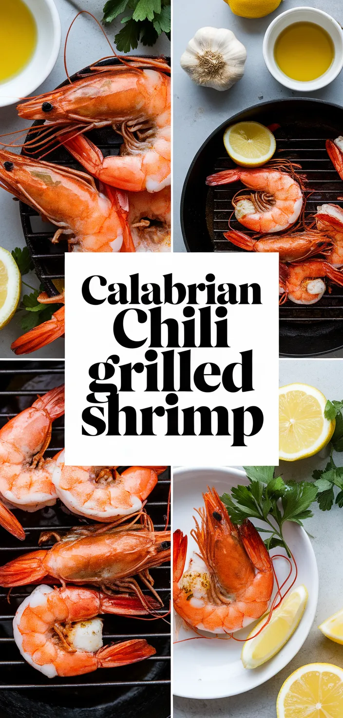 A photo of Calabrian Chili Grilled Shrimp Recipe