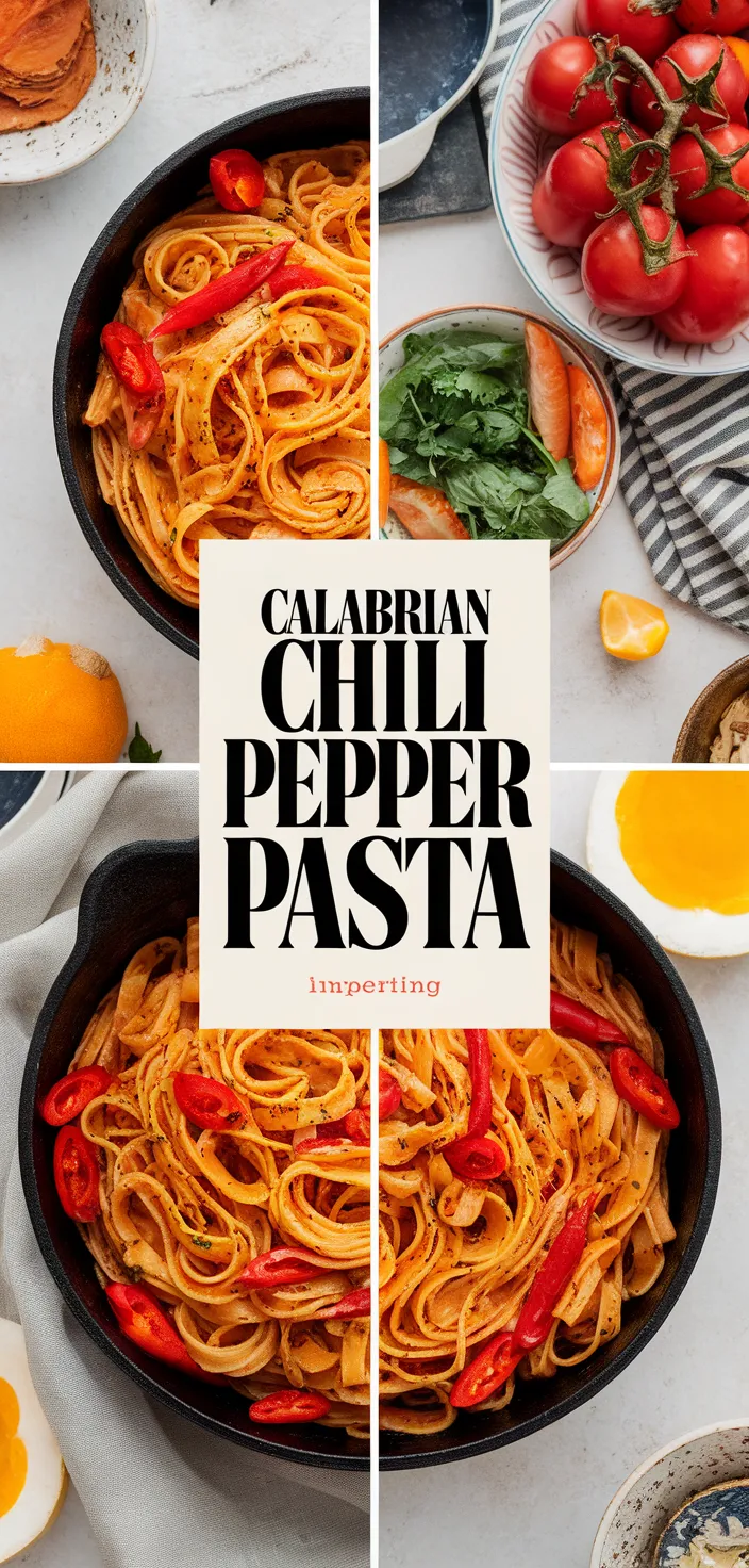 A photo of Calabrian Chili Pepper Pasta Recipe