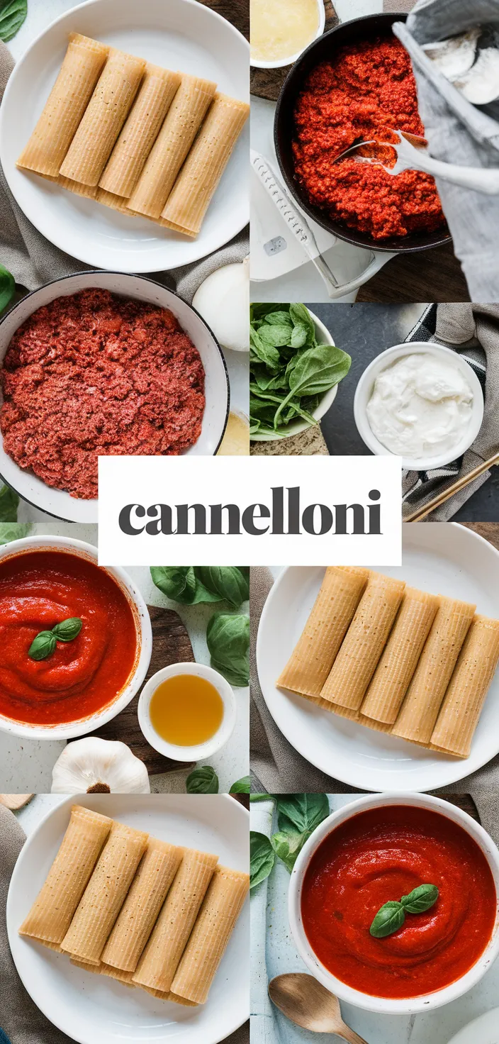 A photo of Cannelloni Recipe