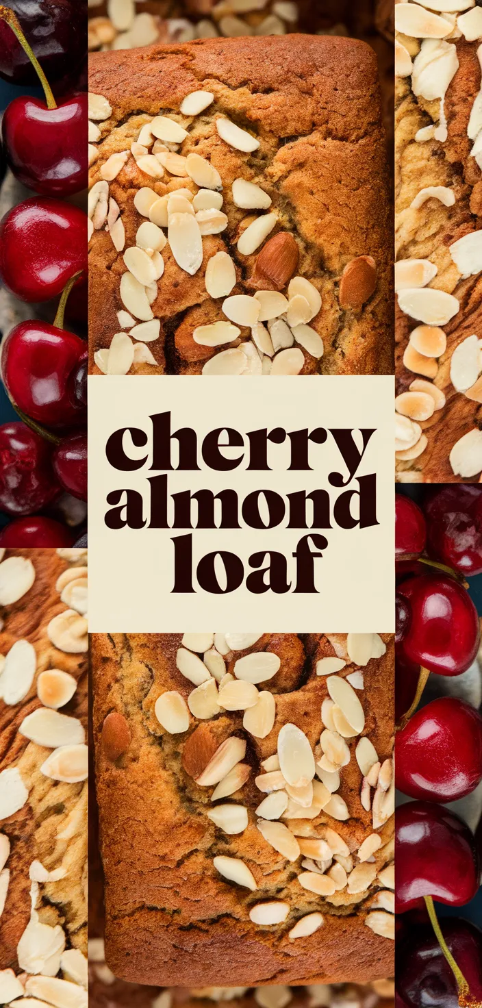 A photo of Cherry Almond Loaf Recipe