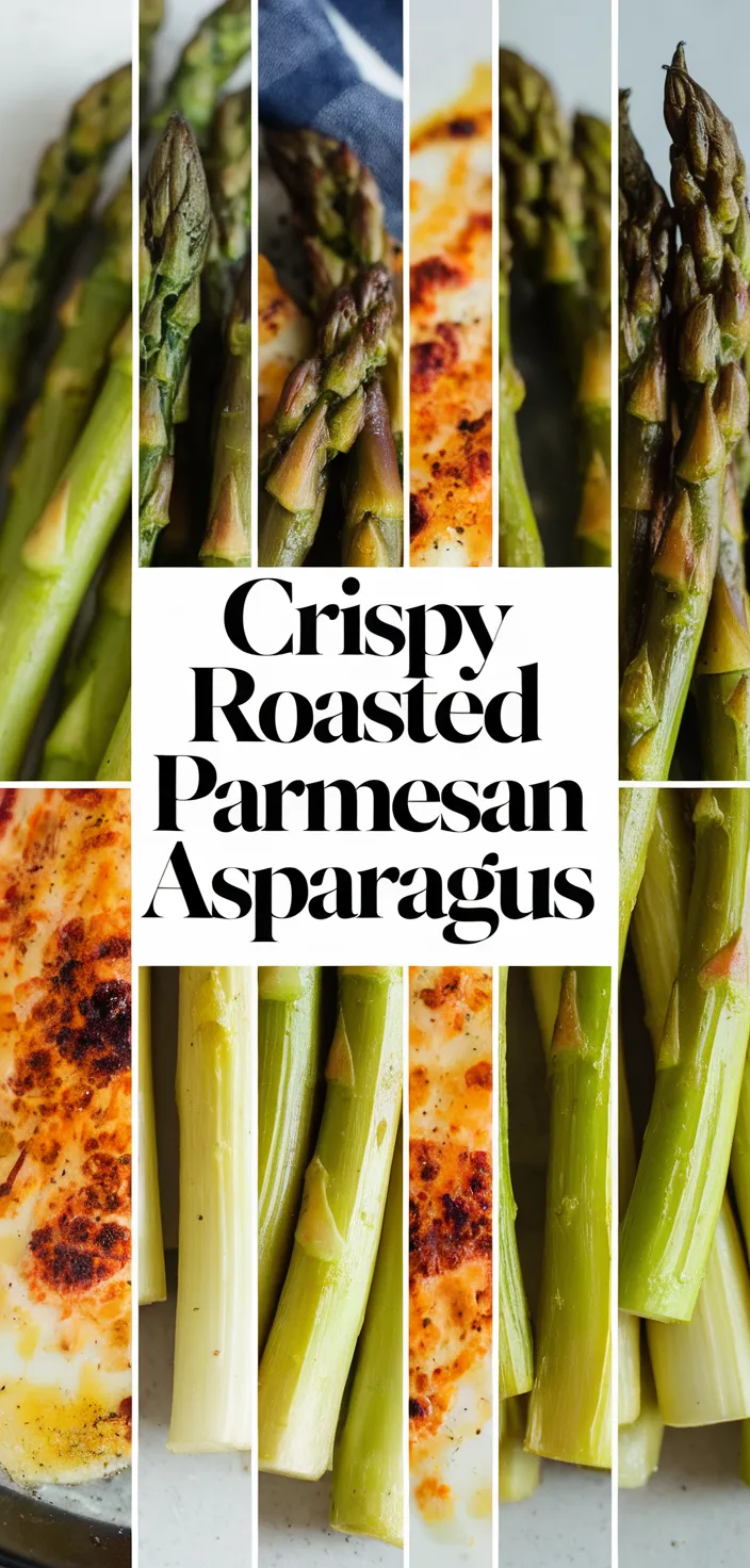 A photo of Crispy Roasted Parmesan Asparagus Recipe