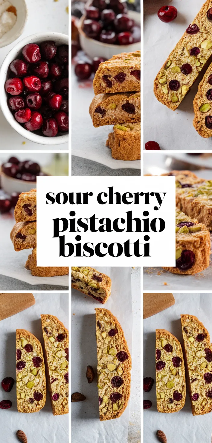 A photo of Dried Sour Cherry And Pistacchio Biscotti Recipe