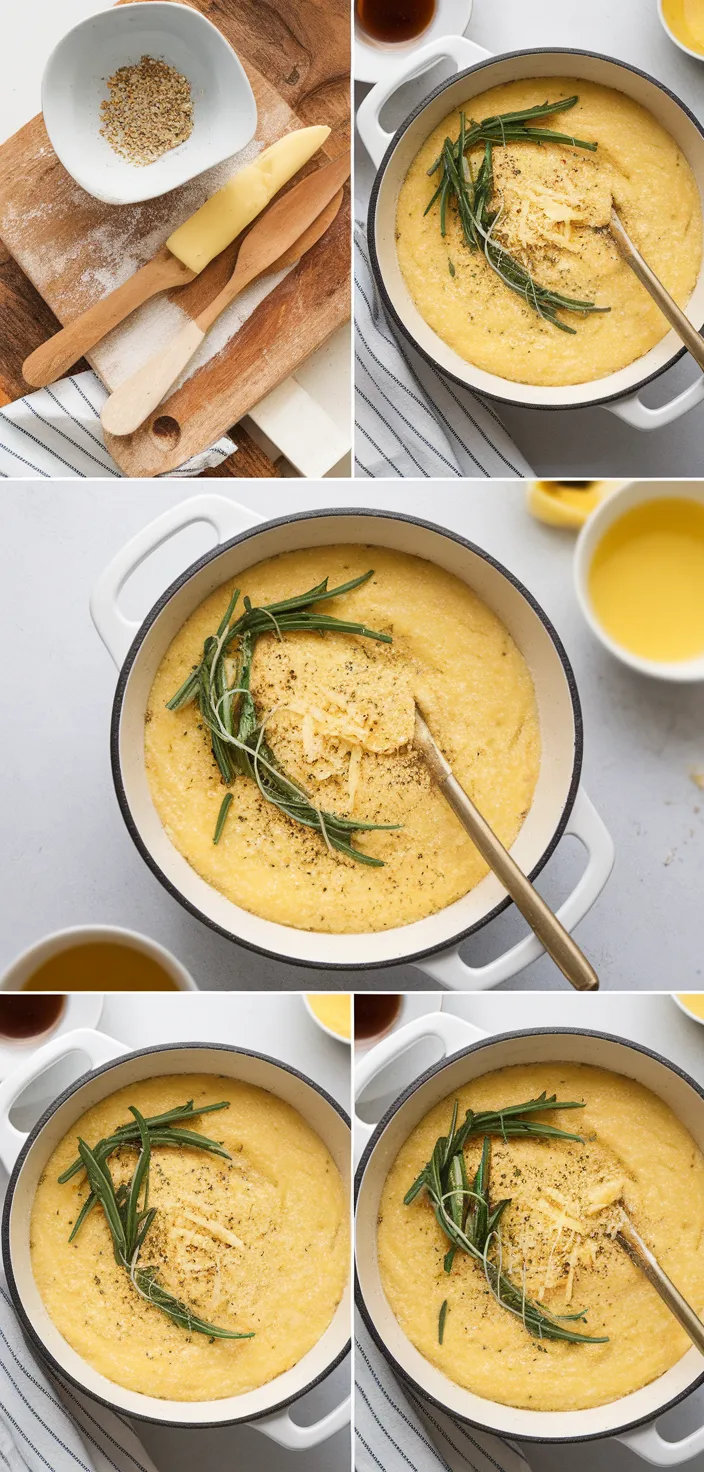 A photo of Instant Pot Polenta Cacio E Pepe Recipe