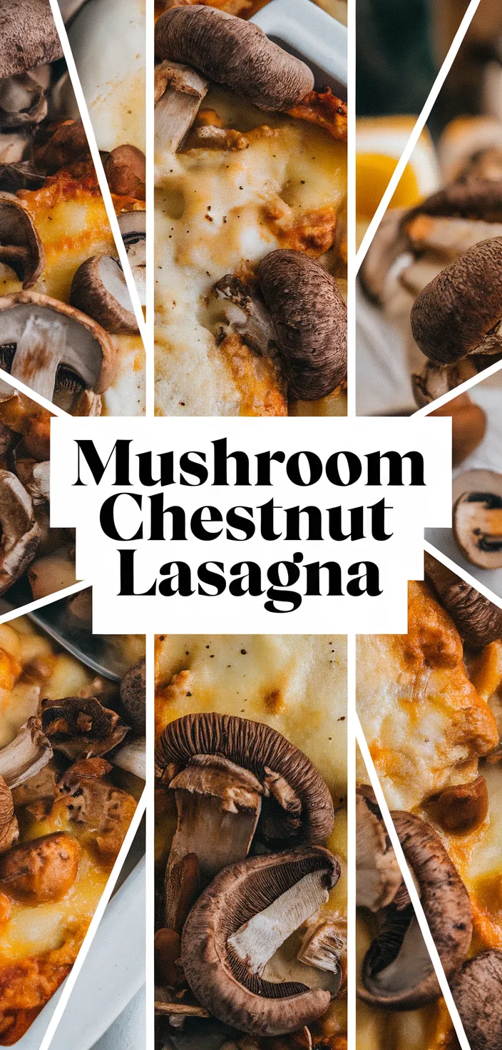 A photo of Mushroom Chestnut Lasagna Recipe