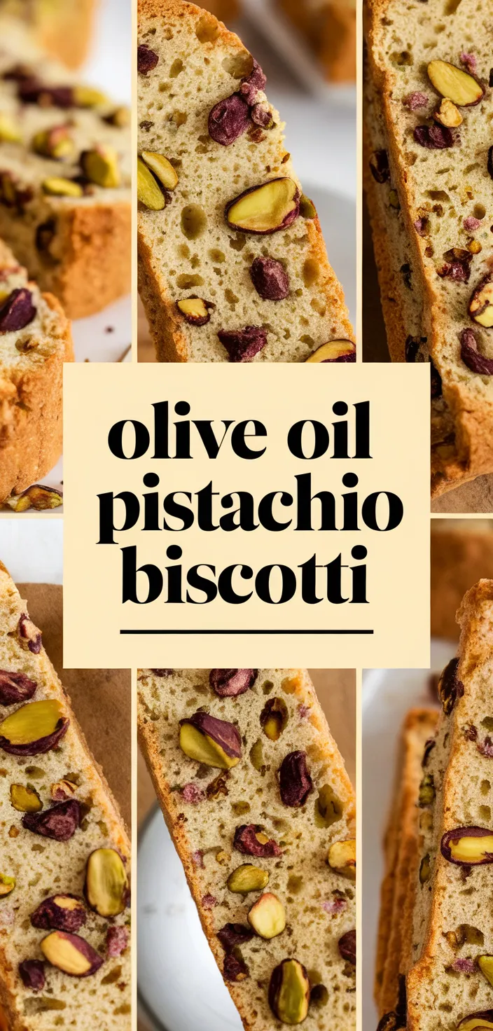 A photo of Olive Oil Pistachio Biscotti Recipe