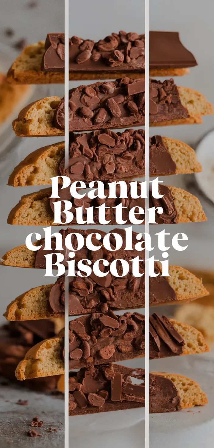 A photo of Peanut Butter Chocolate Biscotti Recipe