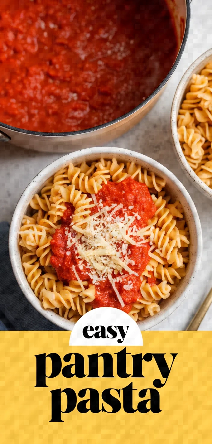 Photo of Easy Pantry Pasta Recipe