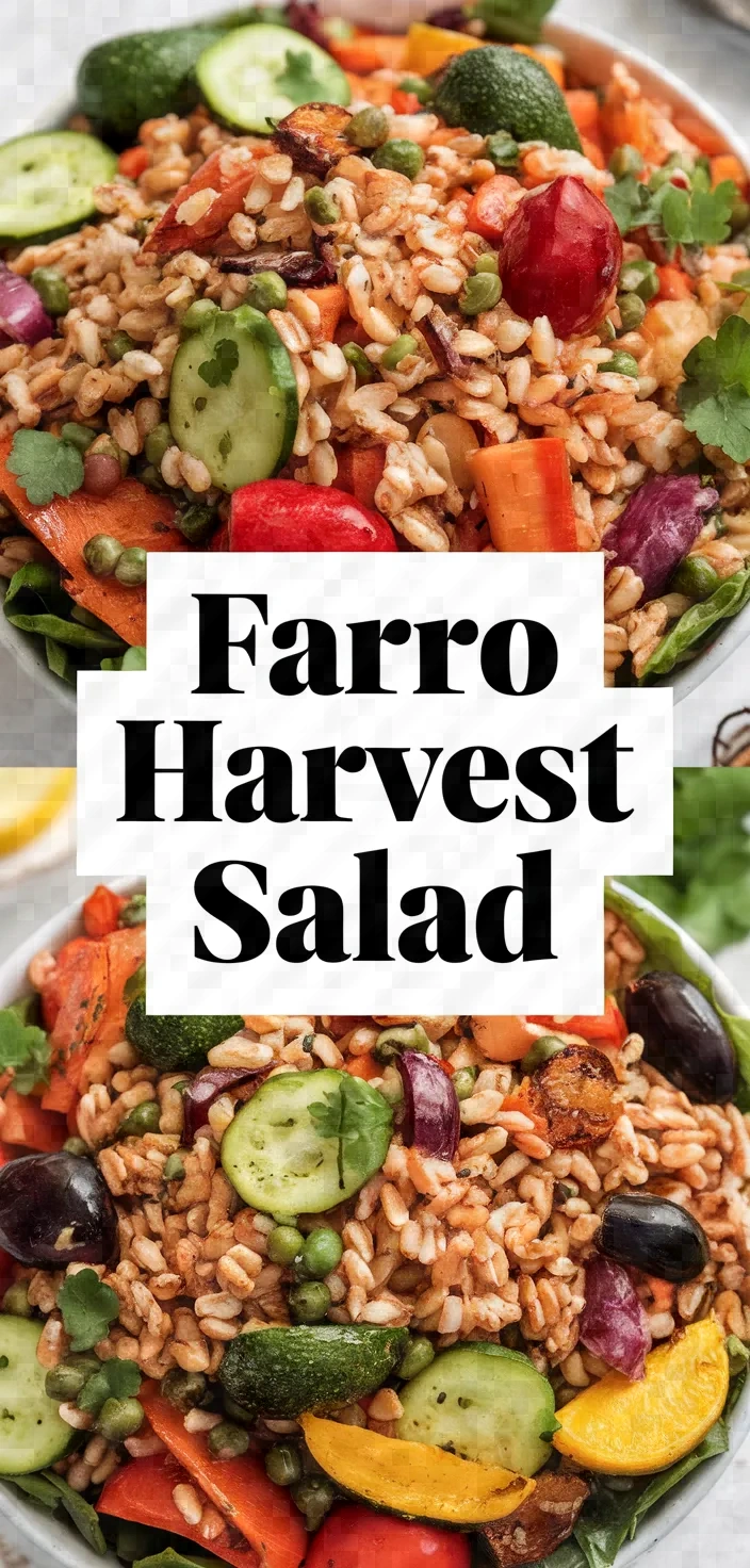 Farro Harvest Salad Recipe