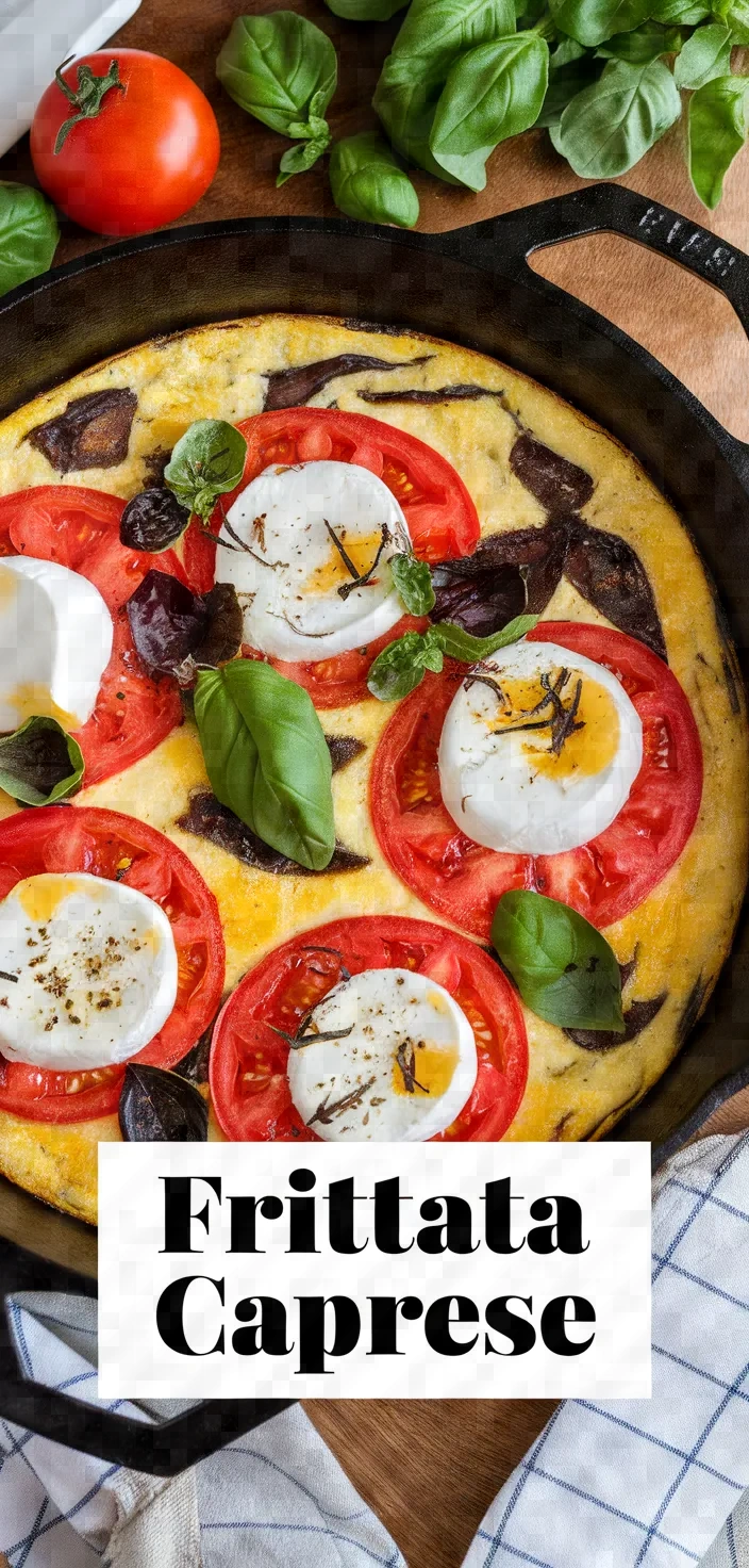 Photo of Frittata Caprese Recipe