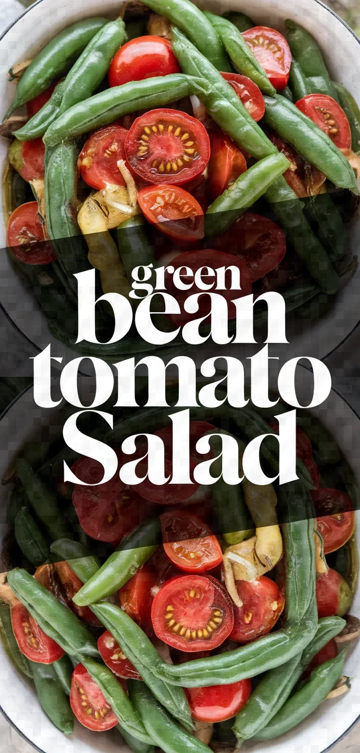 Photo of Green Bean Tomato Salad Recipe