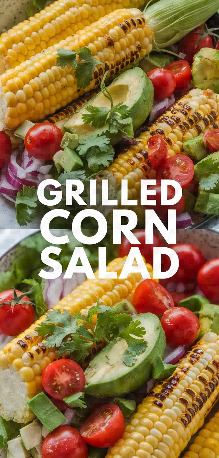 Photo of Grilled Corn Salad Recipe