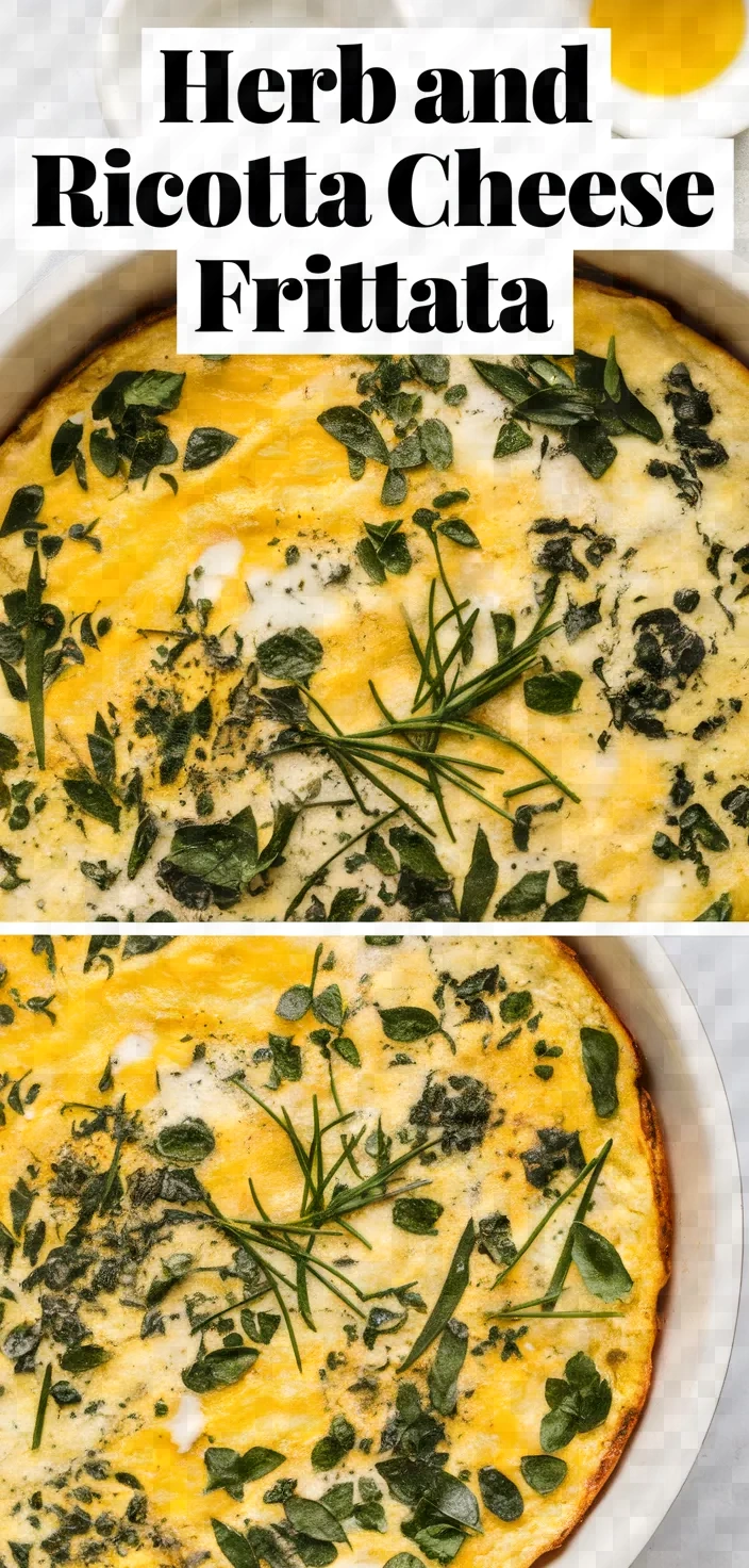 Herb And Ricotta Cheese Frittata Recipe