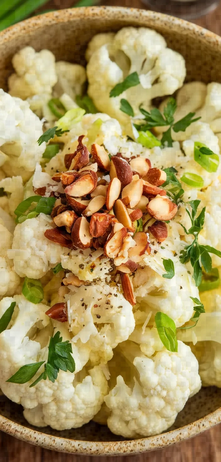 Ingredients photo for Lemony Cauliflower Salad Recipe