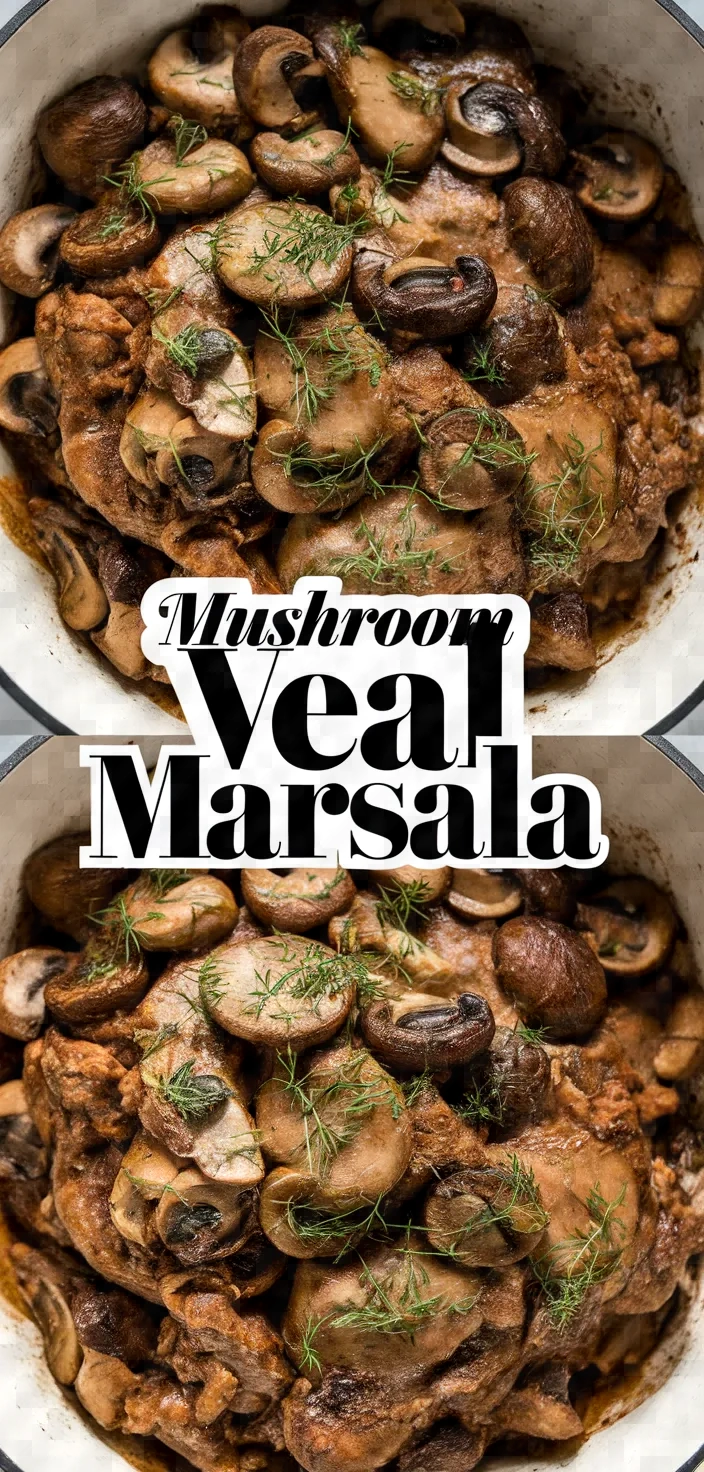 Mushroom Veal Marsala Recipe