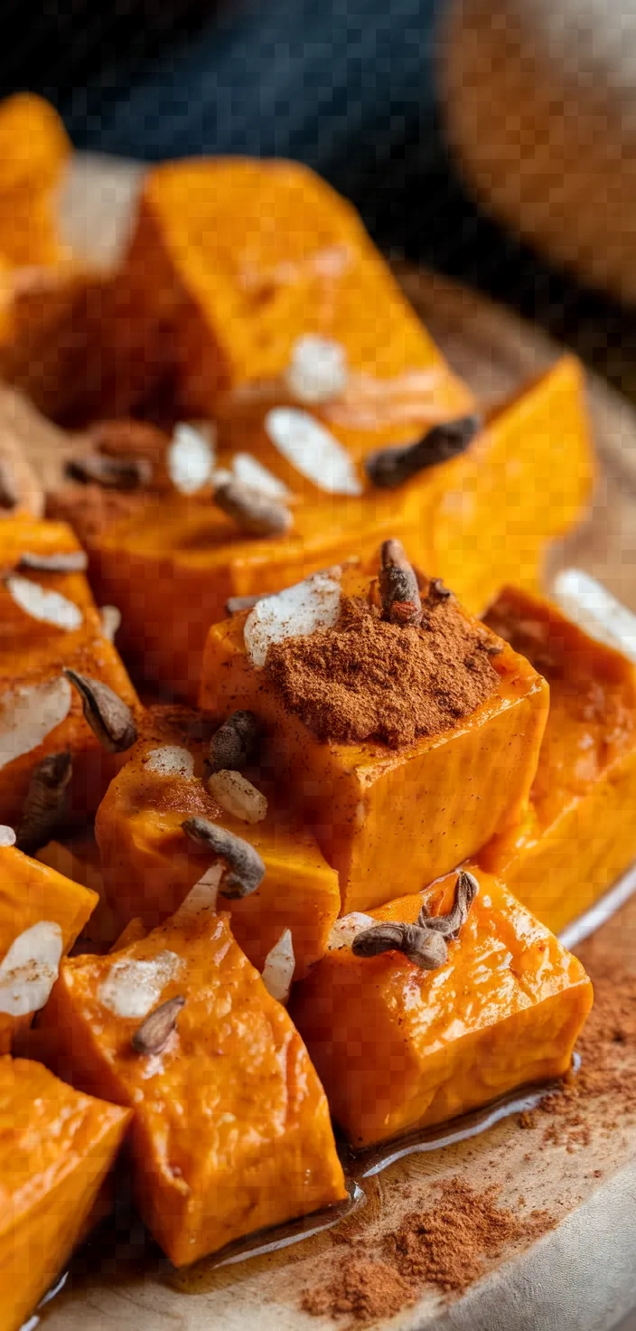 Ingredients photo for Roasted Butternut Squash With Cinnamon Maple Recipe