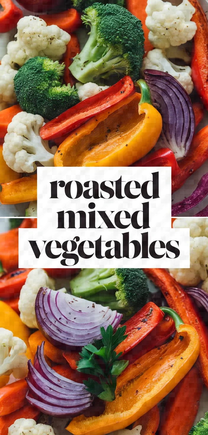 Roasted Mixed Vegetables Recipe