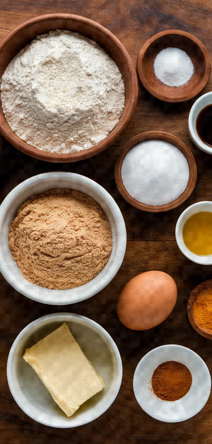 Ingredients photo for Stamped Cinnamon Brown Sugar Cookies Recipe