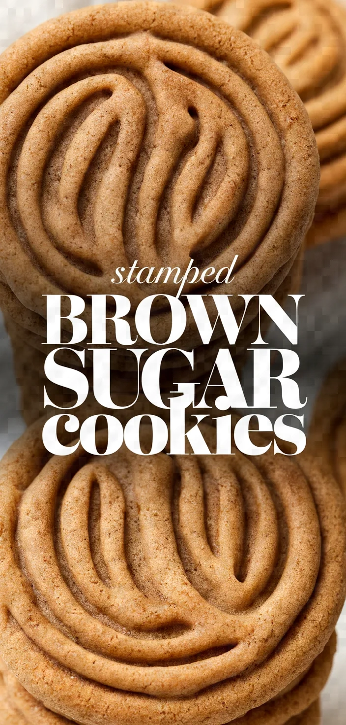 Photo of Stamped Cinnamon Brown Sugar Cookies Recipe