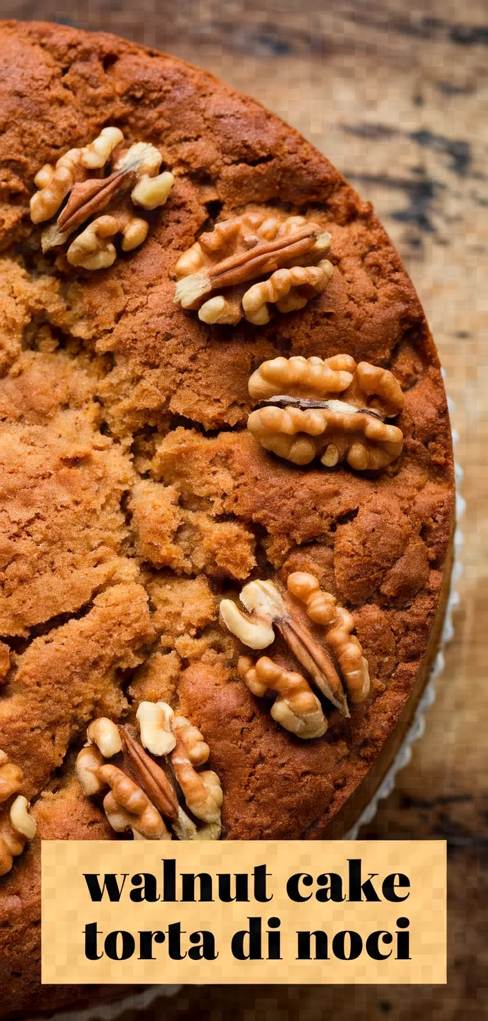 Walnut Cake Torta Di Noci Recipe