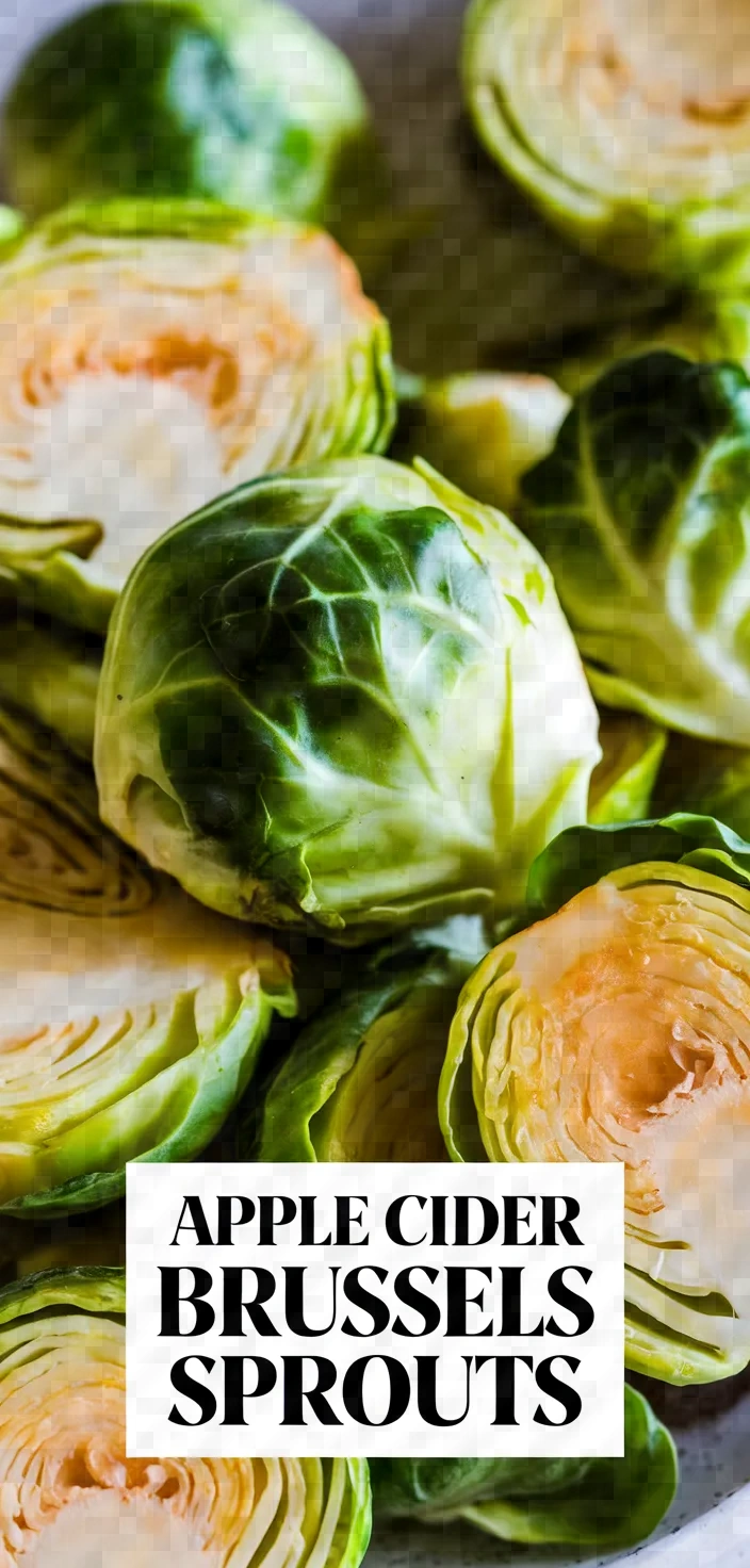 Photo of Apple Cider Glazed Brussels Sprouts Recipe