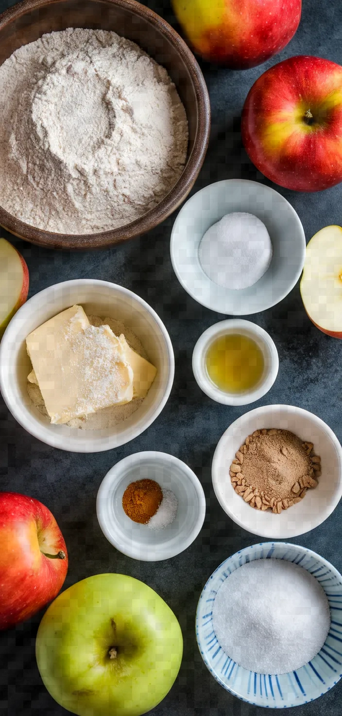 Ingredients photo for Apple Hand Pies Recipe