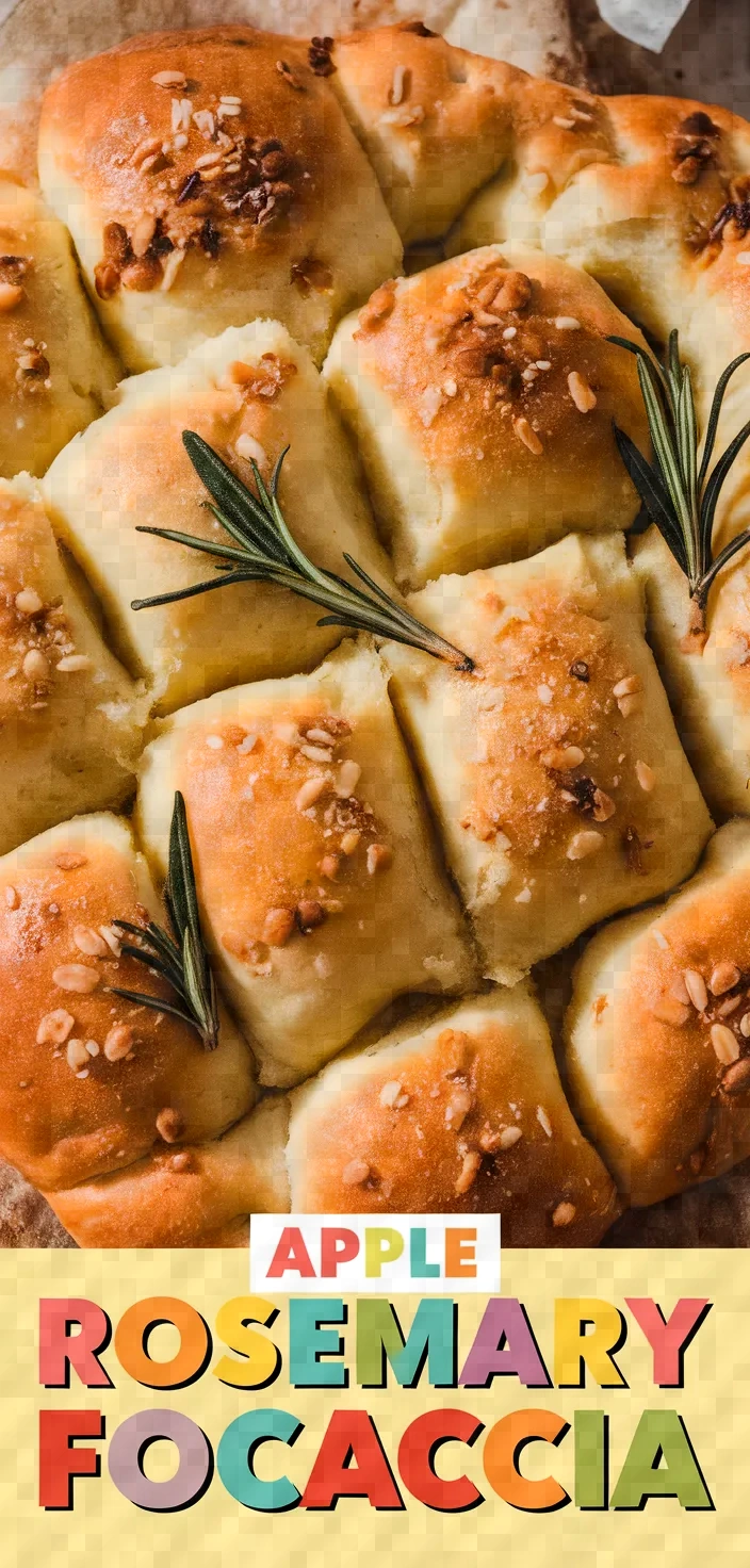 Apple Rosemary Focaccia Recipe