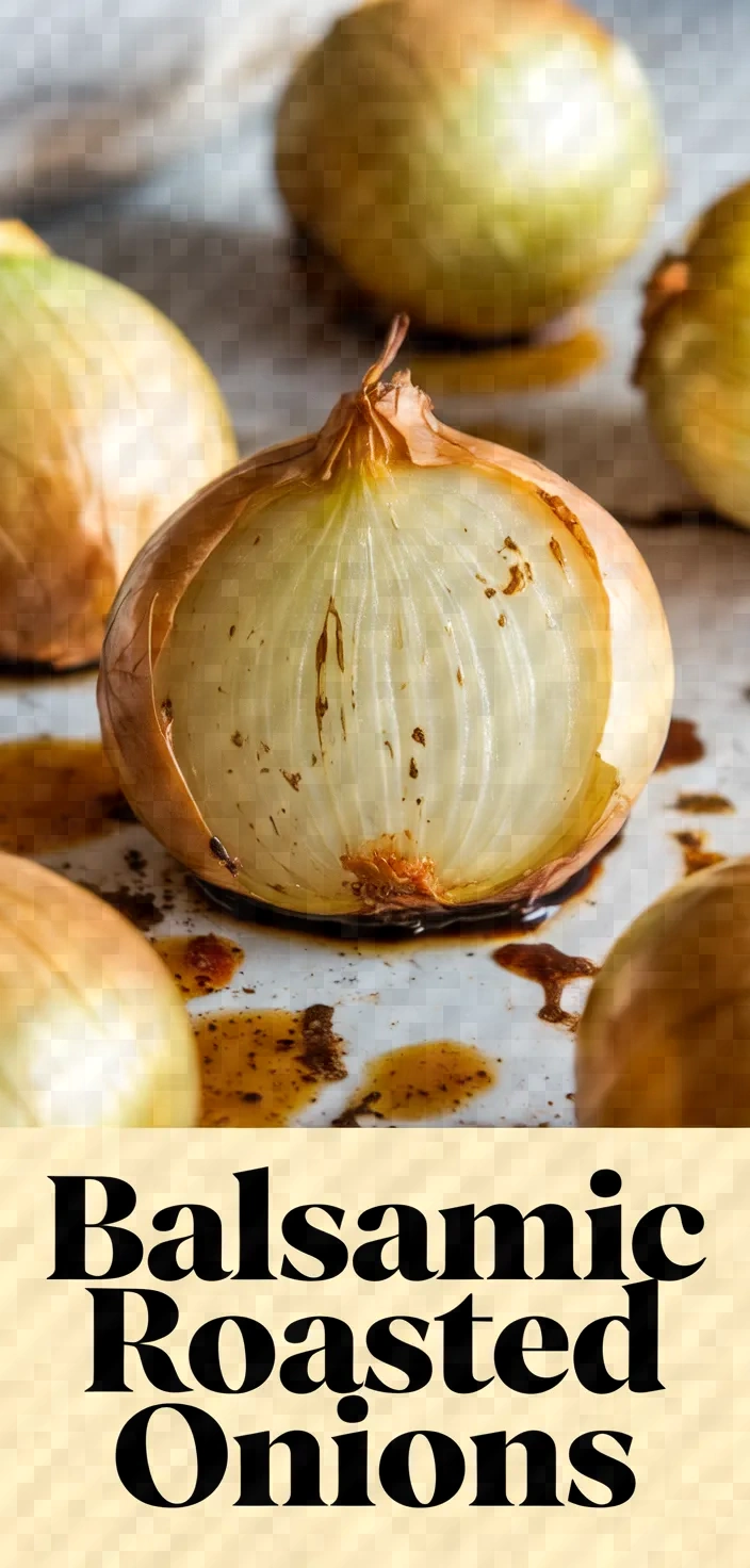 Balsamic Roasted Onions Recipe