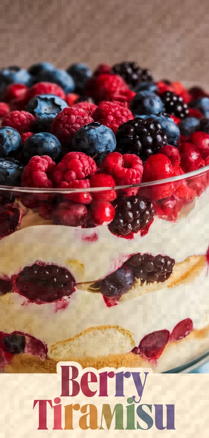 Berry Tiramisu Recipe