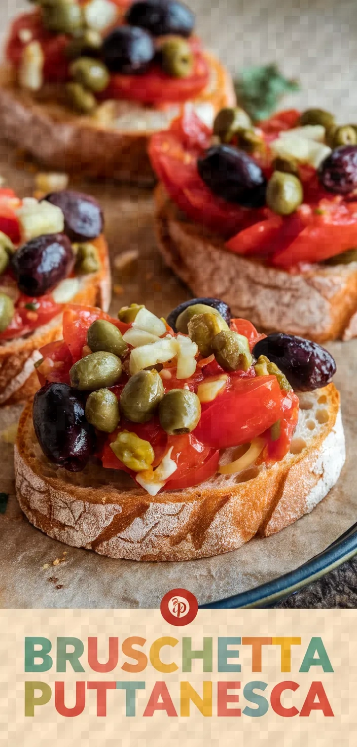 Bruschetta Puttanesca Recipe