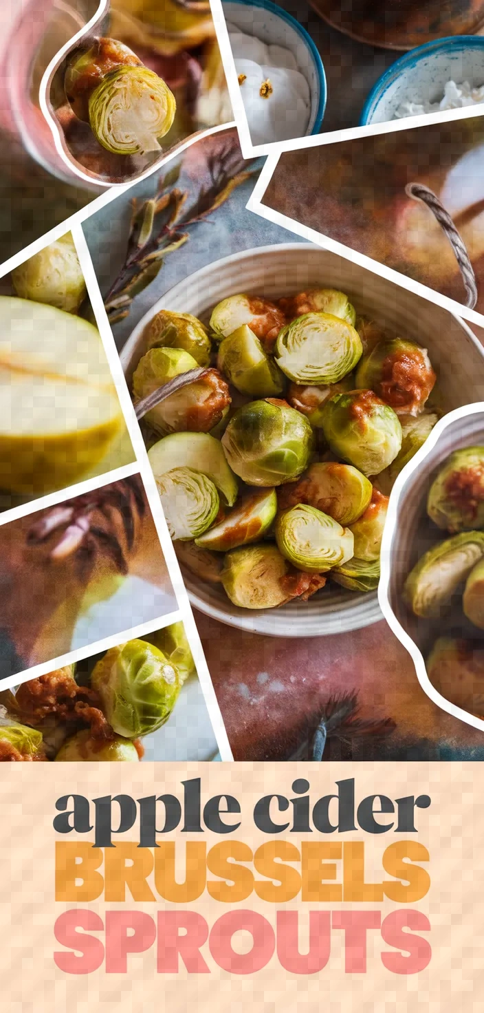 A photo of Apple Cider Glazed Brussels Sprouts Recipe