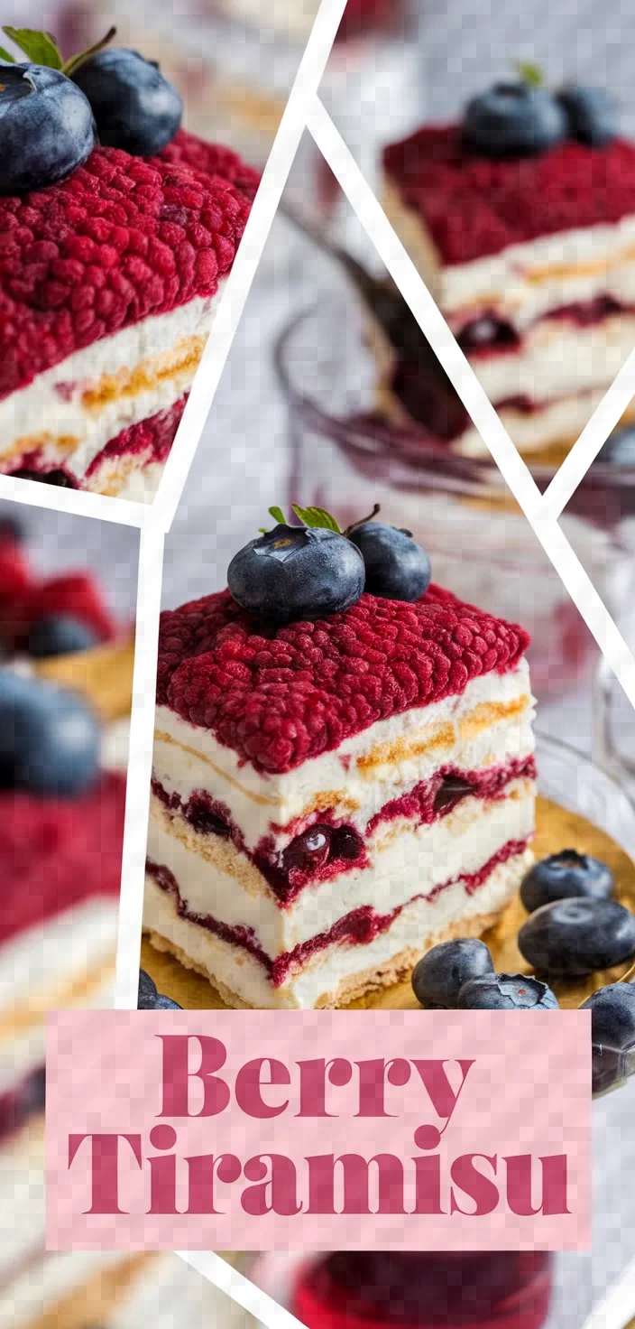 A photo of Berry Tiramisu Recipe