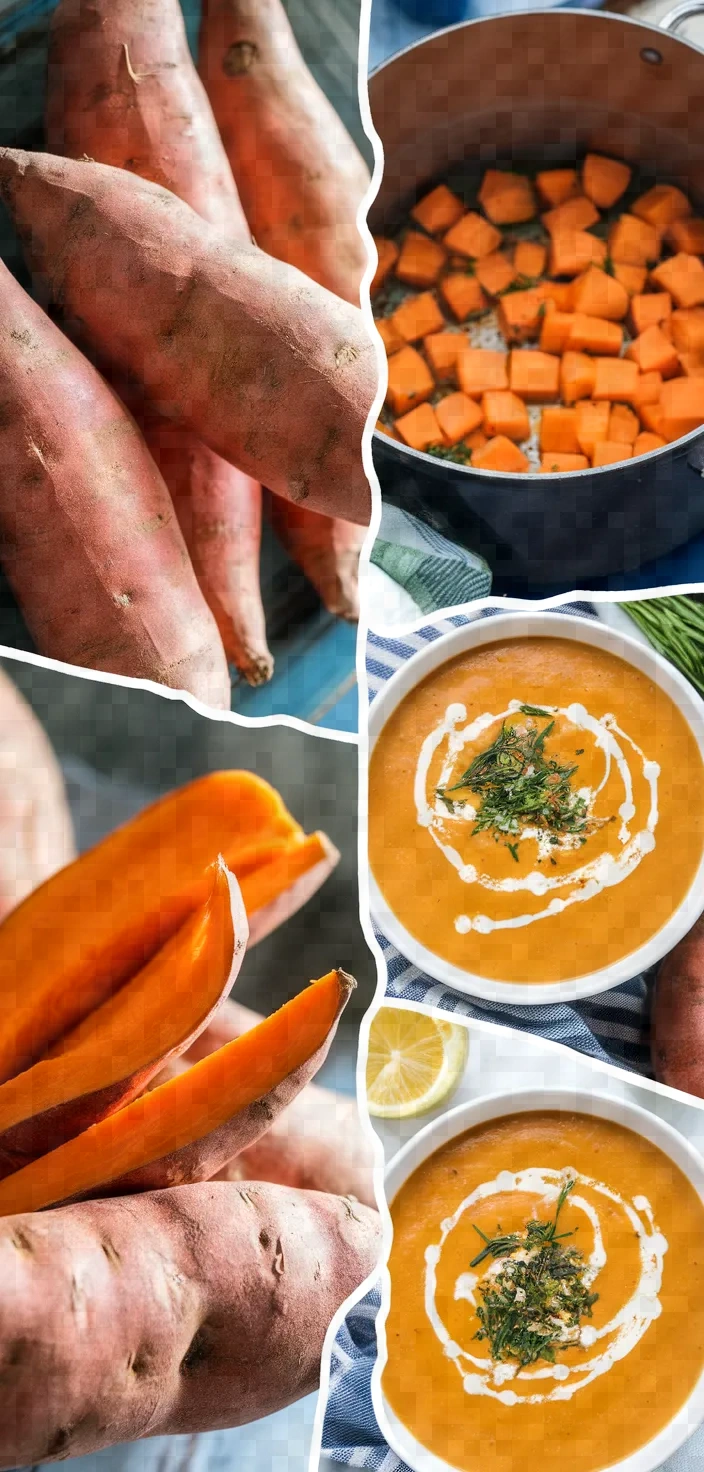 A photo of Creamy Sweet Potato Soup Recipe