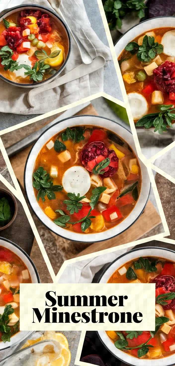 A photo of Summer Minestrone Recipe