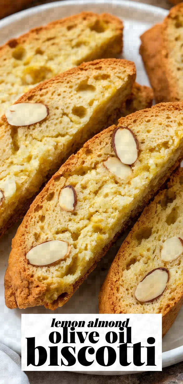 Photo of Lemon Olive Oil Biscotti With Almonds Recipe