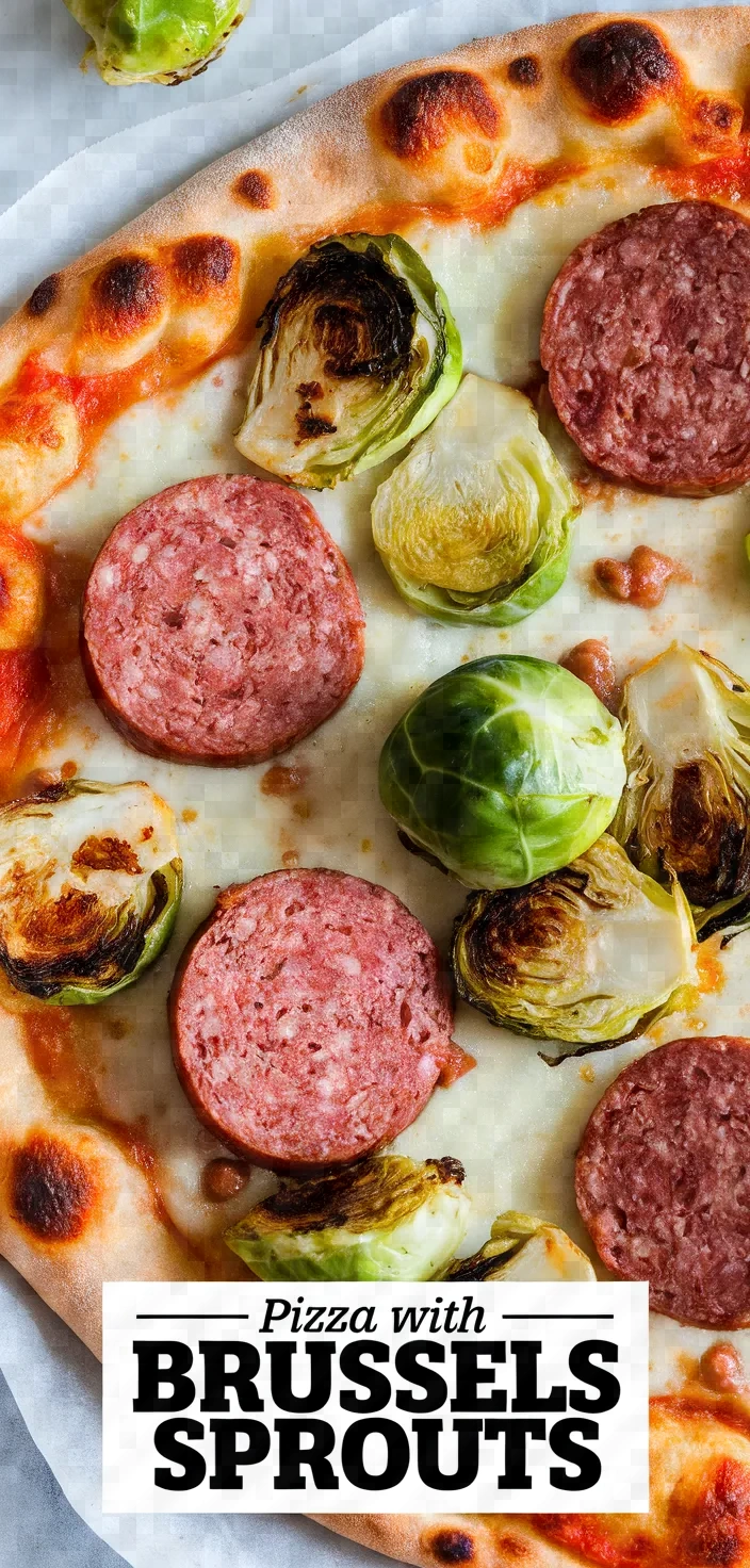 Pizza With Brussels Sprouts Sausage Recipe