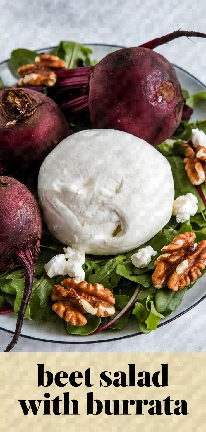 Photo of Roasted Beet Salad With Burrata Recipe