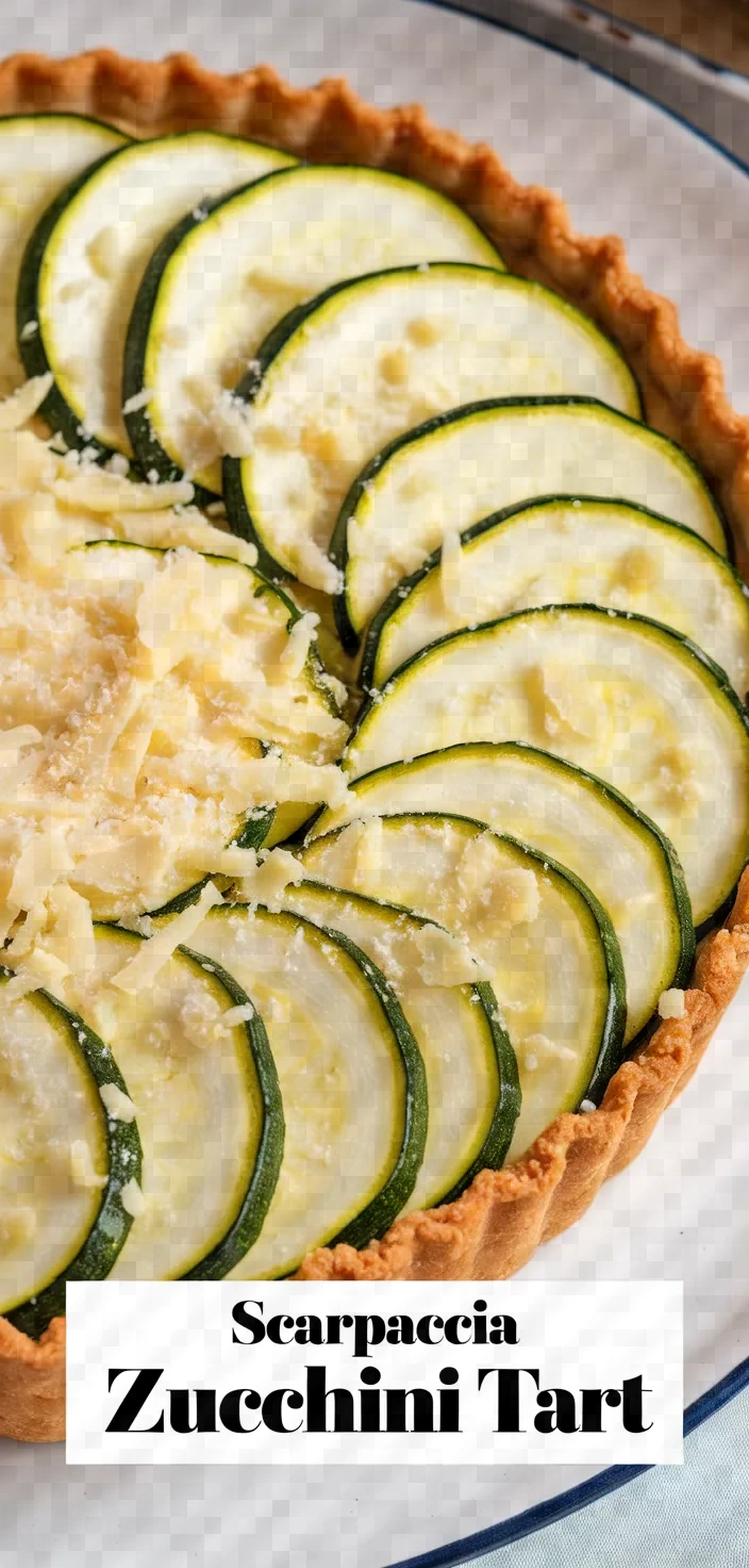 Scarpaccia Tuscan Zucchini Tart Recipe