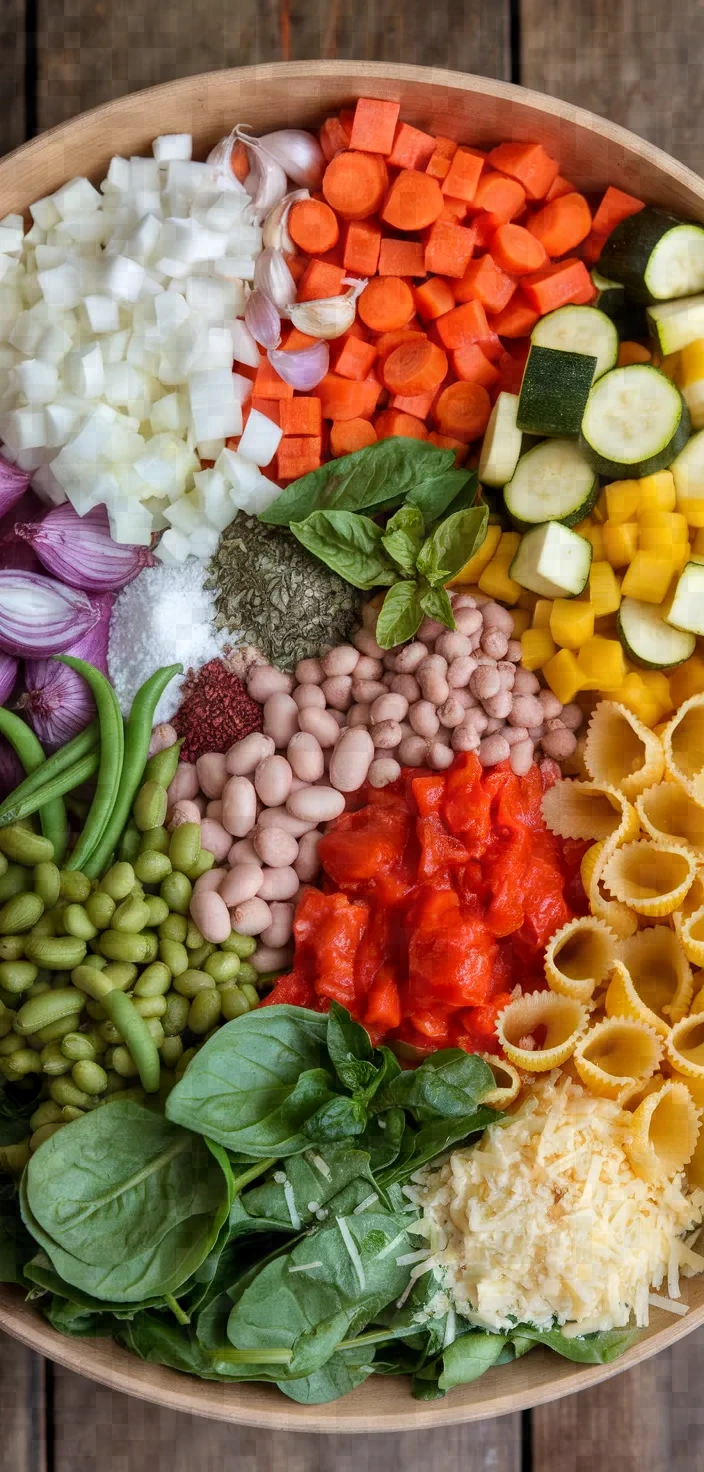 Ingredients photo for Summer Minestrone Recipe