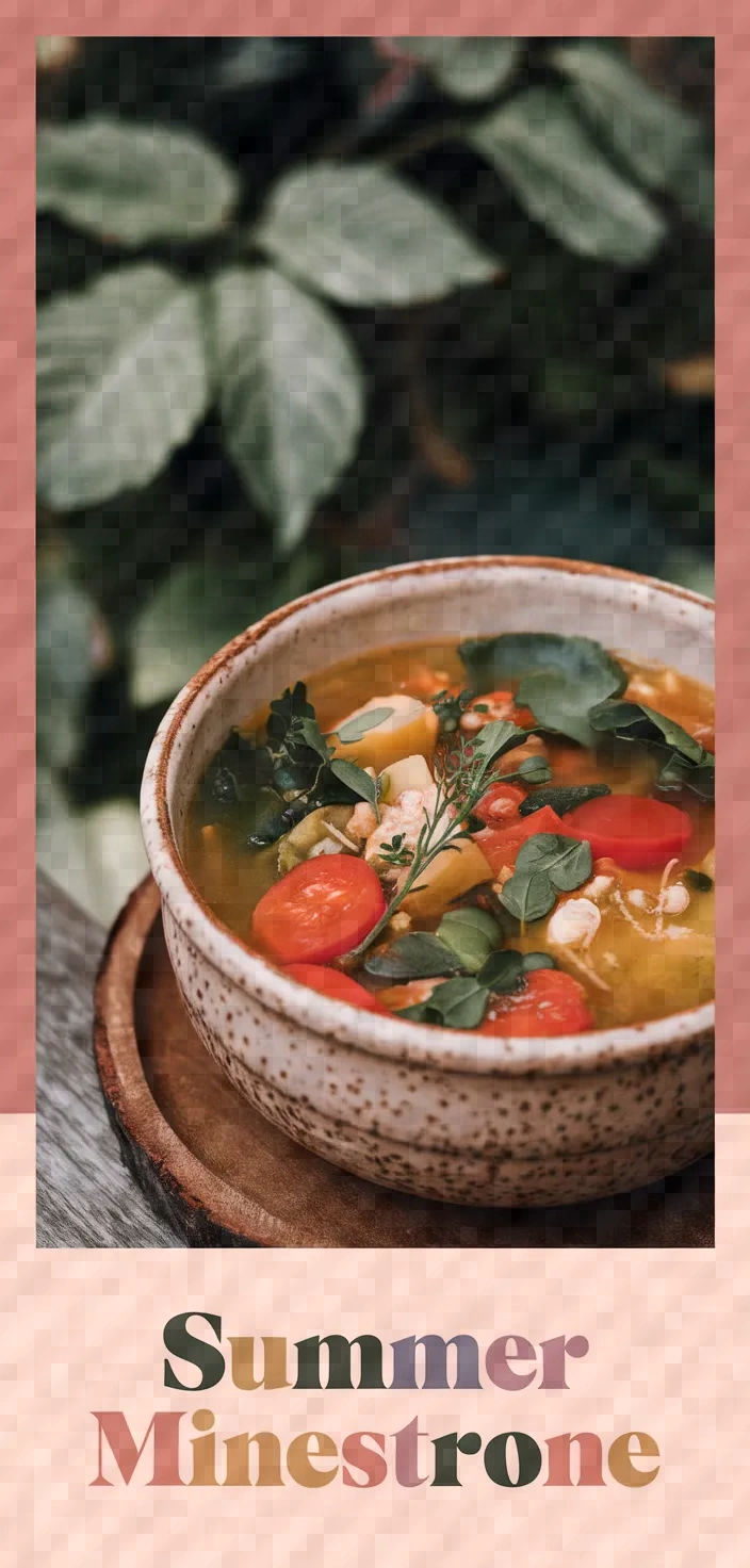 Photo of Summer Minestrone Recipe