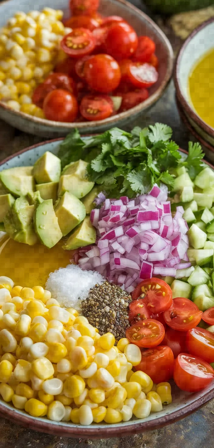 Ingredients photo for Sweet Corn Salad Recipe